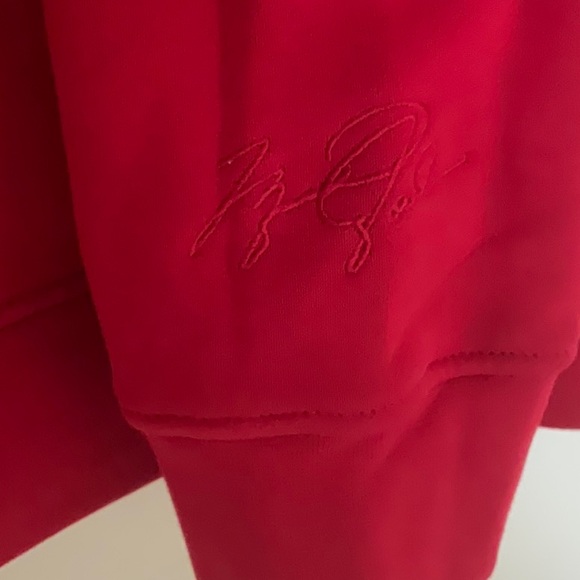 NWT Men's Red Jordan Hoodie & Joggers - Picture 6 of 16